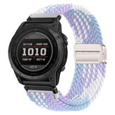 Gentry Garmin 特色編織磁吸錶帶【QuickFit】