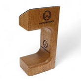 Apple watch 木質智能手錶雷射刻印客製化支架充電底座 - hkwatchbandco