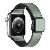 Marcus Apple 方扣瘋馬皮革錶帶 - hkwatchbandco