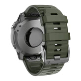 Gab Garmin 矽膠條紋單色錶帶 - hkwatchbandco