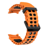 Salvador 拼色雙孔矽膠錶帶 - hkwatchbandco