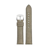 Waldron Frosted Leather Quick Release Flat Watch Strap