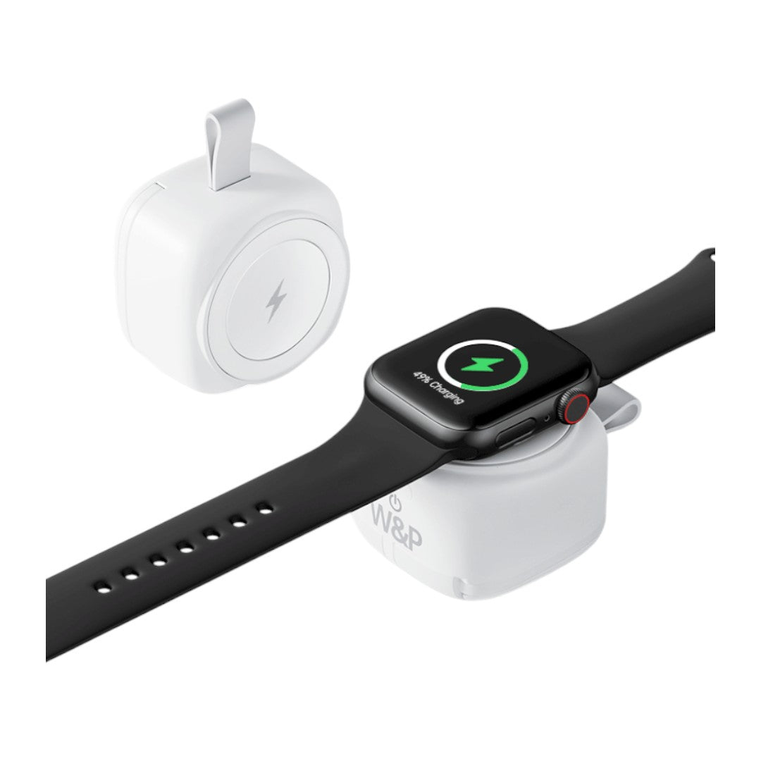 Apple Watch 迷你充電器 (2.5W自帶雙線1200mAh) - hkwatchbandco