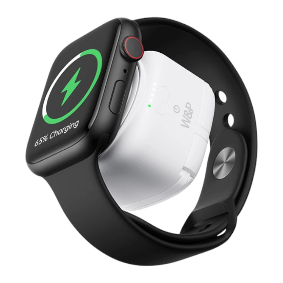 Apple Watch 迷你充電器 (2.5W自帶雙線1200mAh) - hkwatchbandco