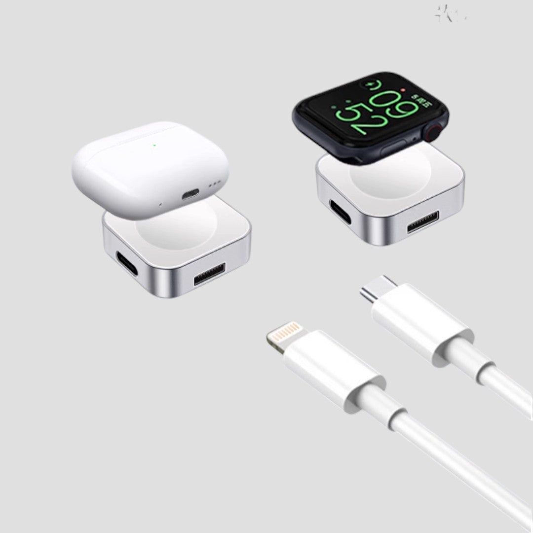 Apple Watch 多功能迷你磁吸充電器 (非尿袋) - hkwatchbandco