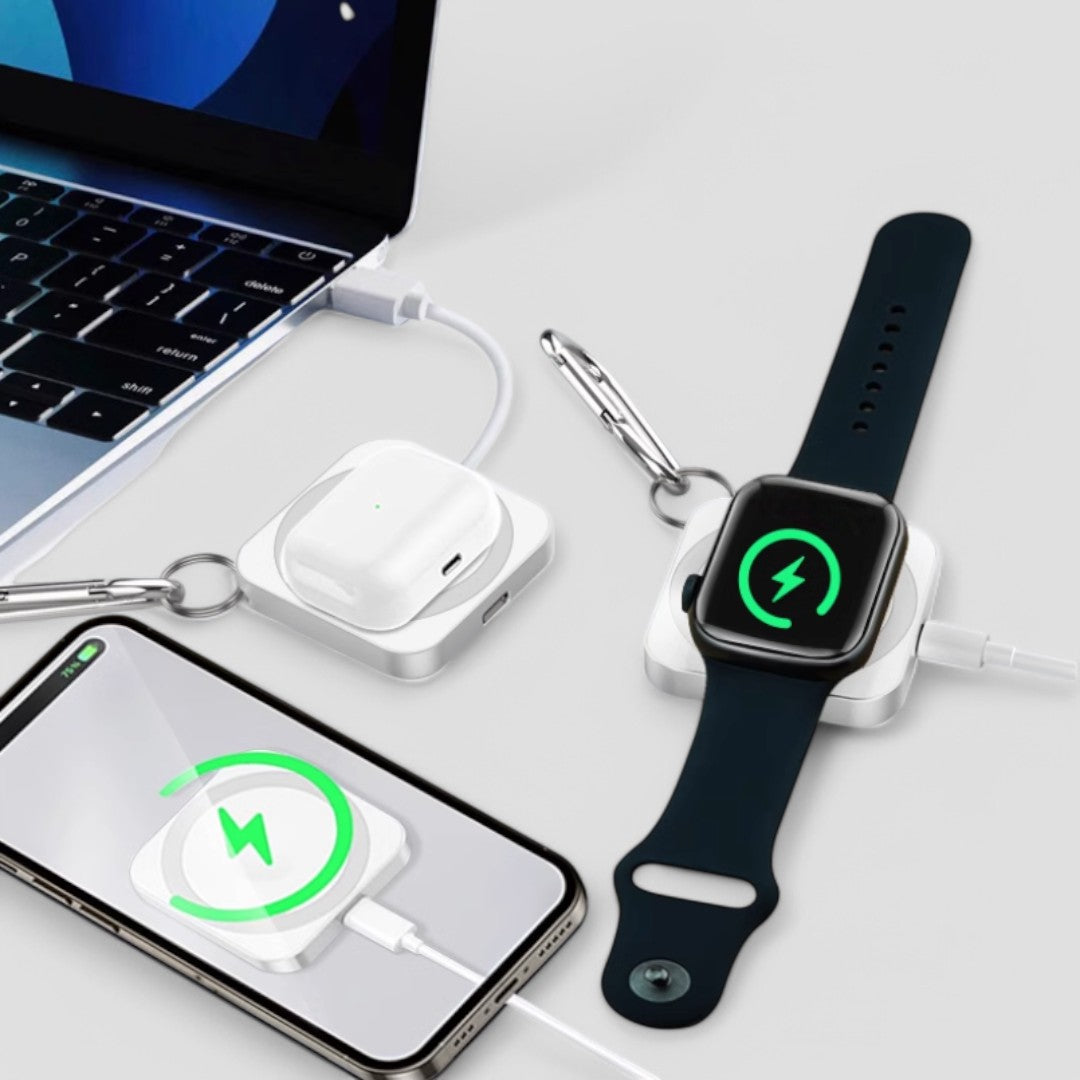 Apple Watch 多功能迷你磁吸充電器 (非尿袋) - hkwatchbandco