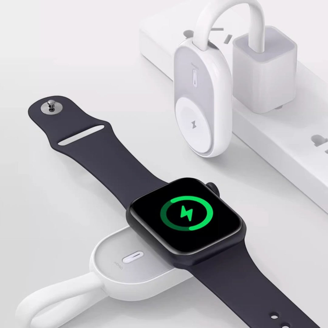 Apple Watch 迷你充電器 (5W自帶線1200mAh) - hkwatchbandco