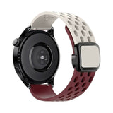 Savion Samsung 方扣拼色磁吸矽膠錶帶