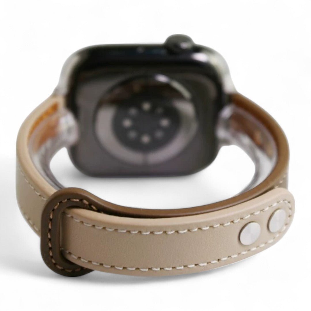 Aadilah Apple 皮革錶帶 - hkwatchbandco