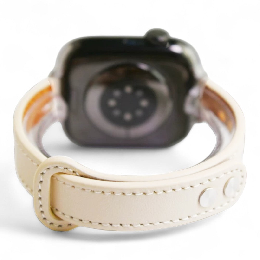 Aadilah Apple 皮革錶帶 - hkwatchbandco