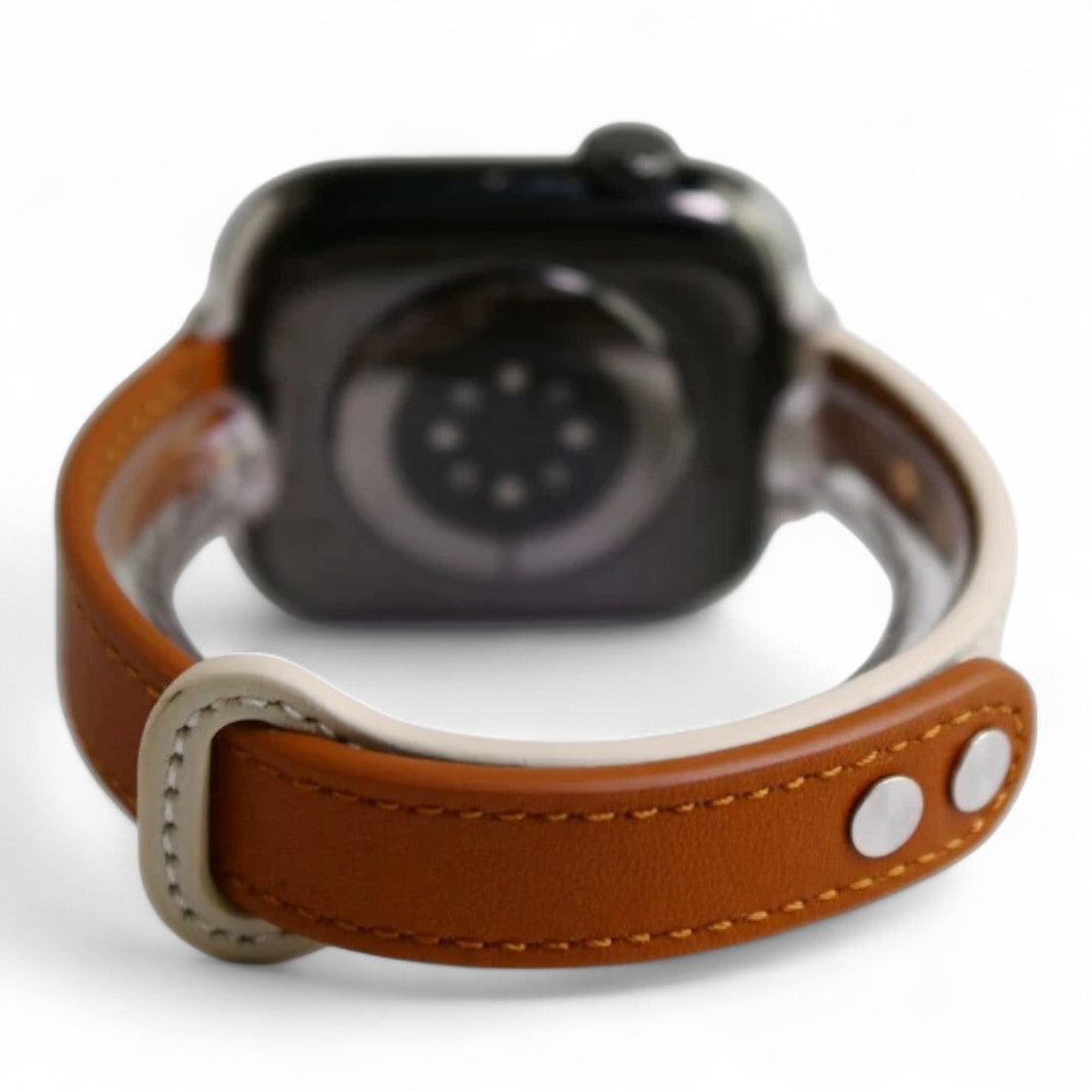Aadilah Apple 皮革錶帶 - hkwatchbandco