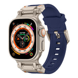 Abdul Apple 不鏽鋼矽膠錶帶 - hkwatchbandco