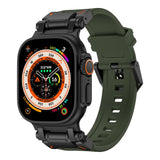 Abdul Apple 不鏽鋼矽膠錶帶 - hkwatchbandco