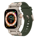 Abdul Apple 不鏽鋼矽膠錶帶 - hkwatchbandco