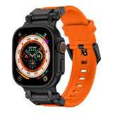 Abdul Apple 不鏽鋼矽膠錶帶 - hkwatchbandco