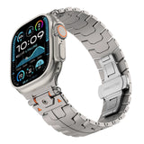 Abdullah Apple 不鏽鋼蝴蝶扣錶帶 - hkwatchbandco