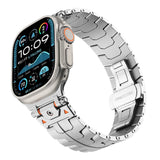 Abdullah Apple 不鏽鋼蝴蝶扣錶帶 - hkwatchbandco