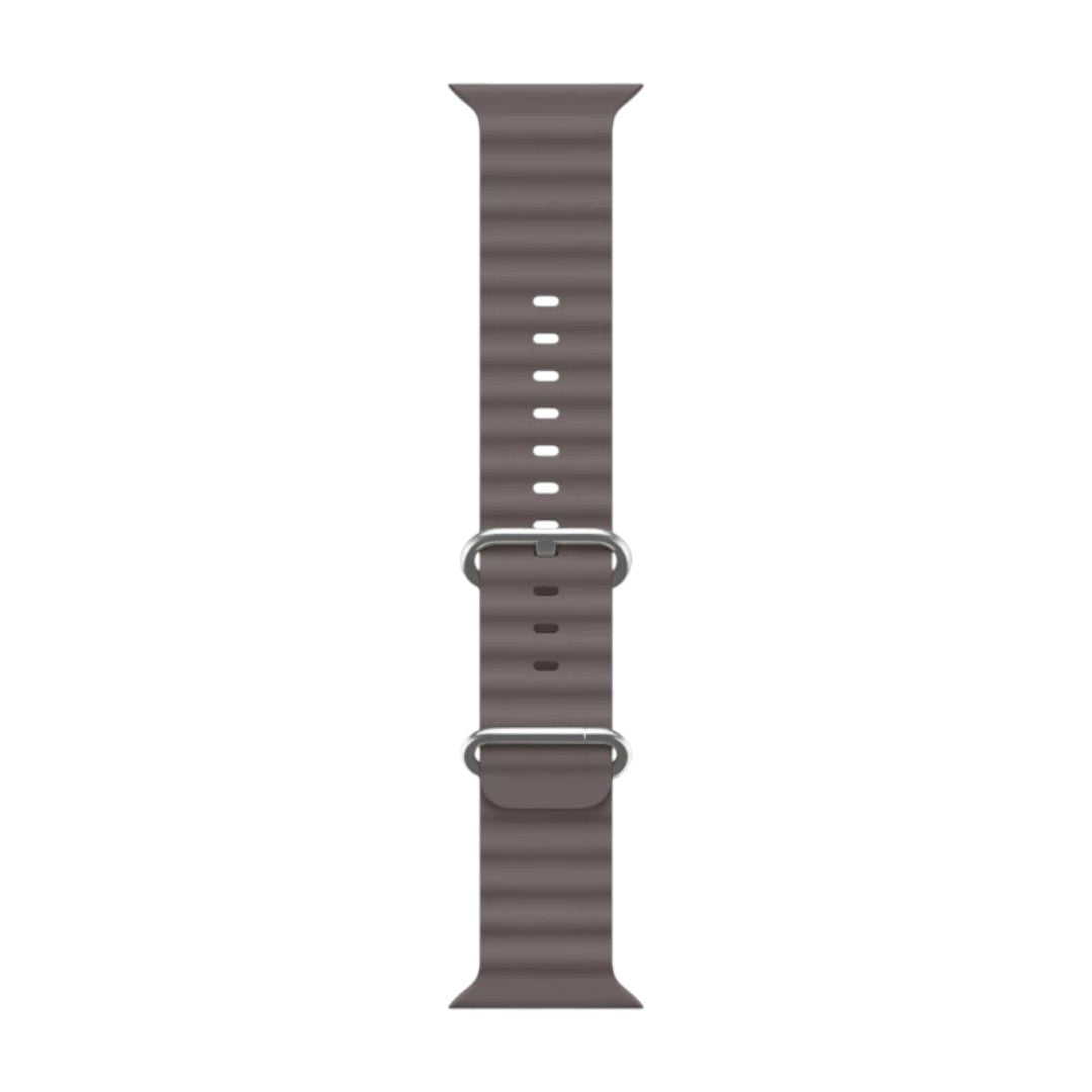 Ableson Apple 淨色回環矽膠錶帶 - hkwatchbandco
