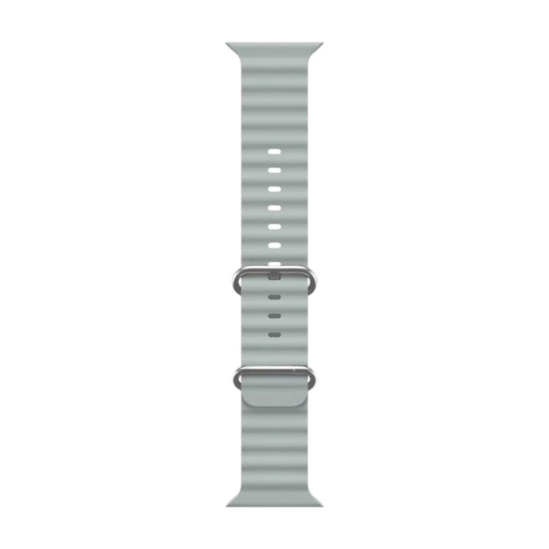 Ableson Apple 淨色回環矽膠錶帶 - hkwatchbandco