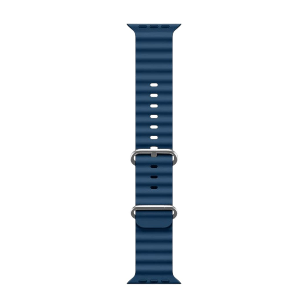 Ableson Apple 淨色回環矽膠錶帶 - hkwatchbandco