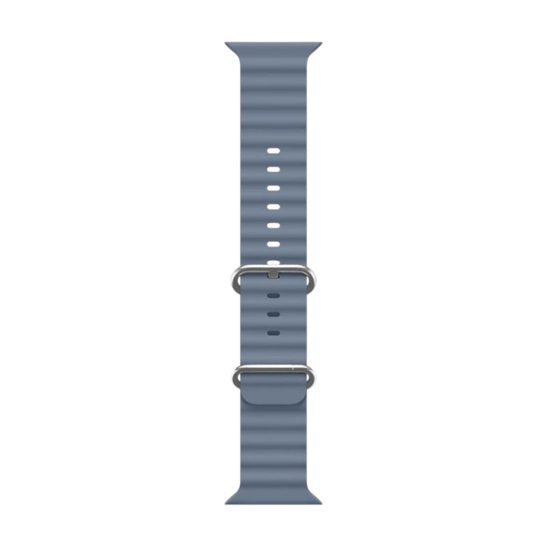 Ableson Apple 淨色回環矽膠錶帶 - hkwatchbandco