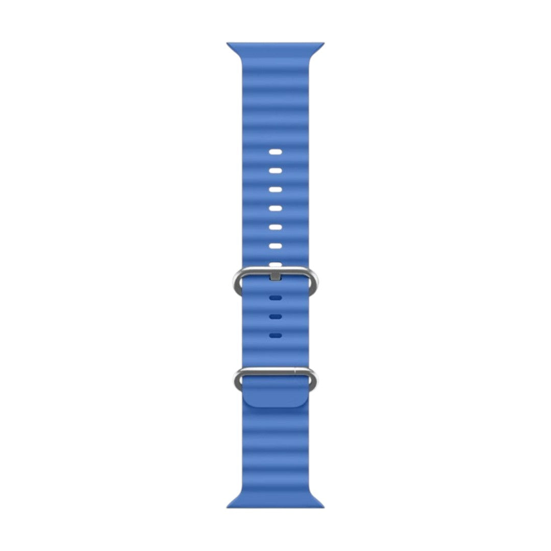 Ableson Apple 淨色回環矽膠錶帶 - hkwatchbandco