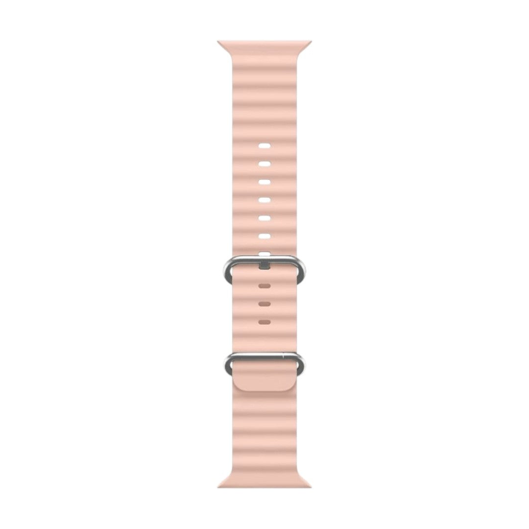Ableson Apple 淨色回環矽膠錶帶 - hkwatchbandco