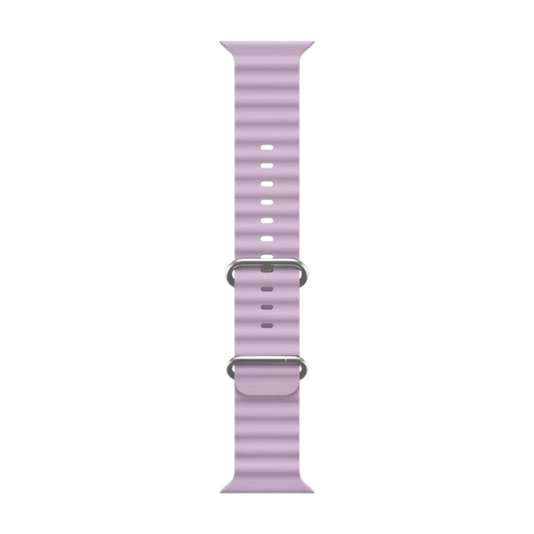 Ableson Apple 淨色回環矽膠錶帶 - hkwatchbandco