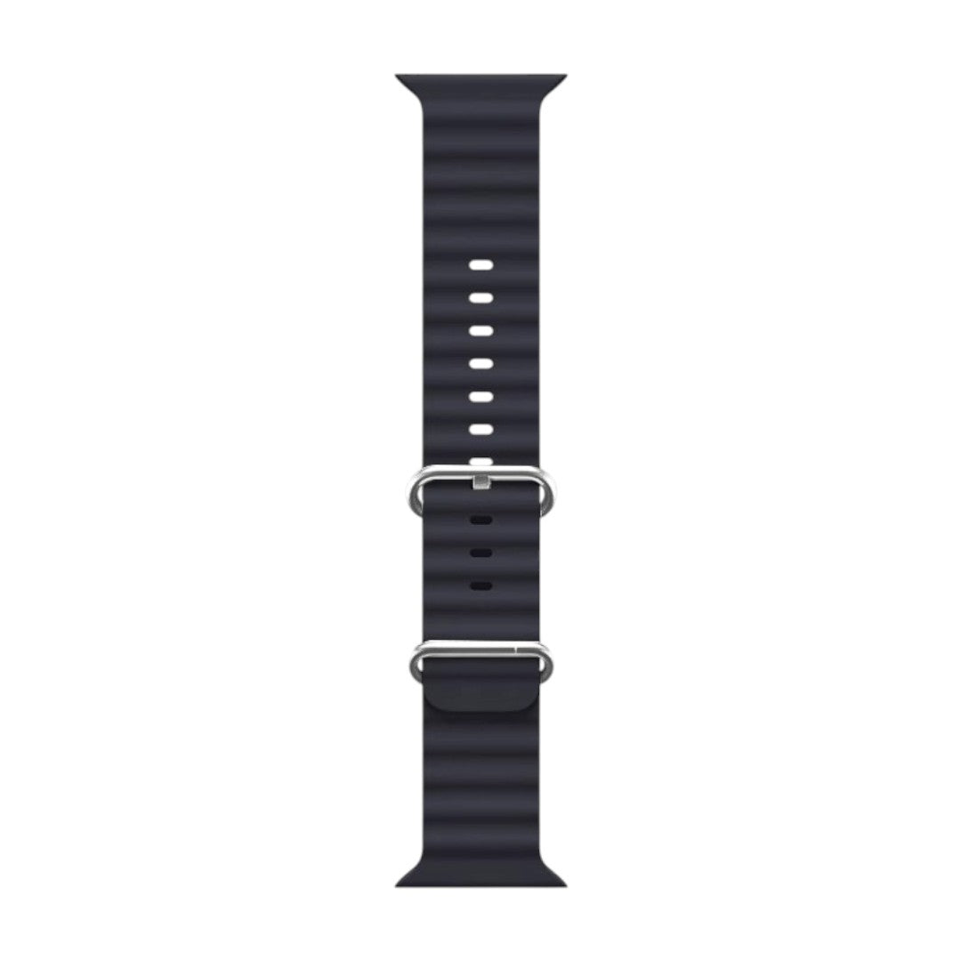 Ableson Apple 淨色回環矽膠錶帶 - hkwatchbandco