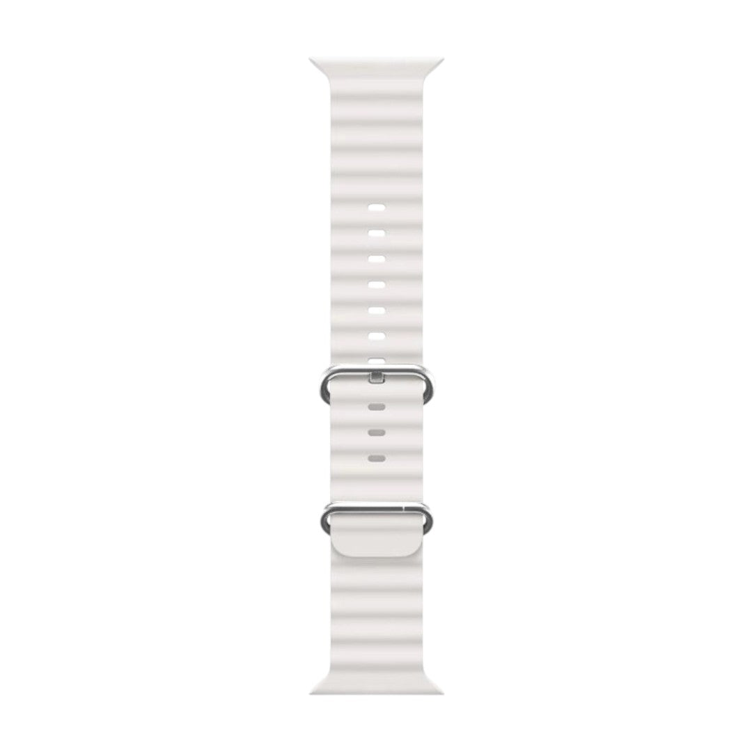 Ableson Apple 淨色回環矽膠錶帶 - hkwatchbandco