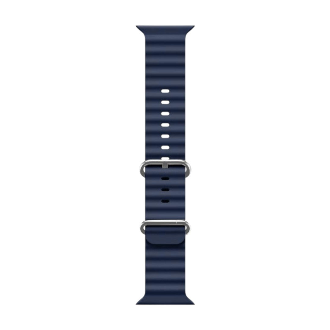 Ableson Apple 淨色回環矽膠錶帶 - hkwatchbandco