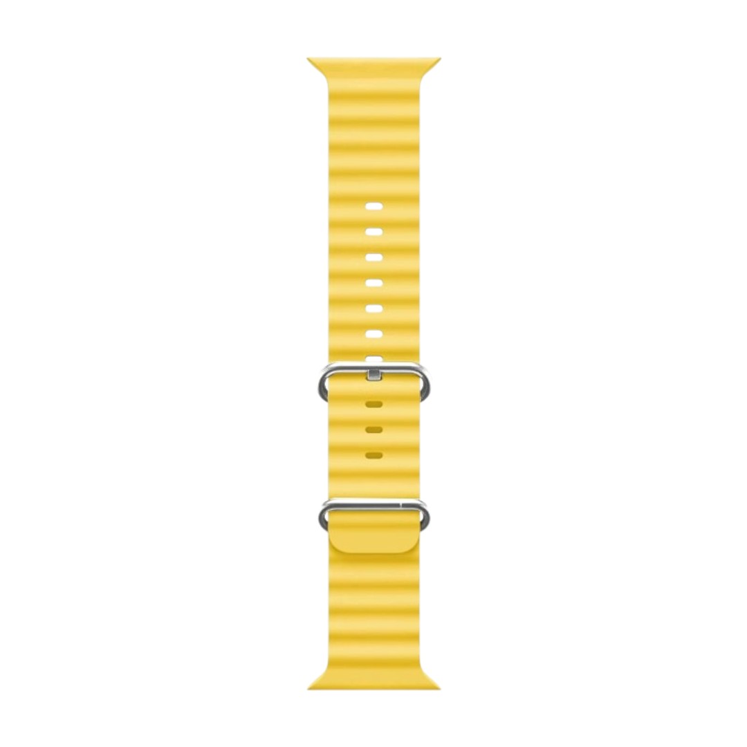 Ableson Apple 淨色回環矽膠錶帶 - hkwatchbandco