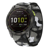 Galen Garmin 軍事風針織錶帶 - hkwatchbandco