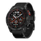 Garnet Garmin 皮革矽膠錶帶 - hkwatchbandco