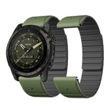 Garrett Garmin 雙色矽膠磁吸錶帶 - hkwatchbandco