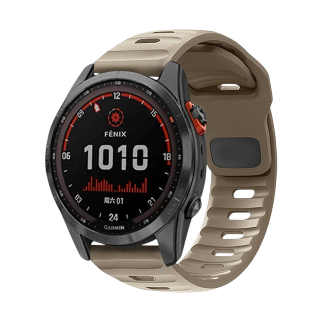 Grayson Garmin 多色運動矽膠錶帶 - hkwatchbandco