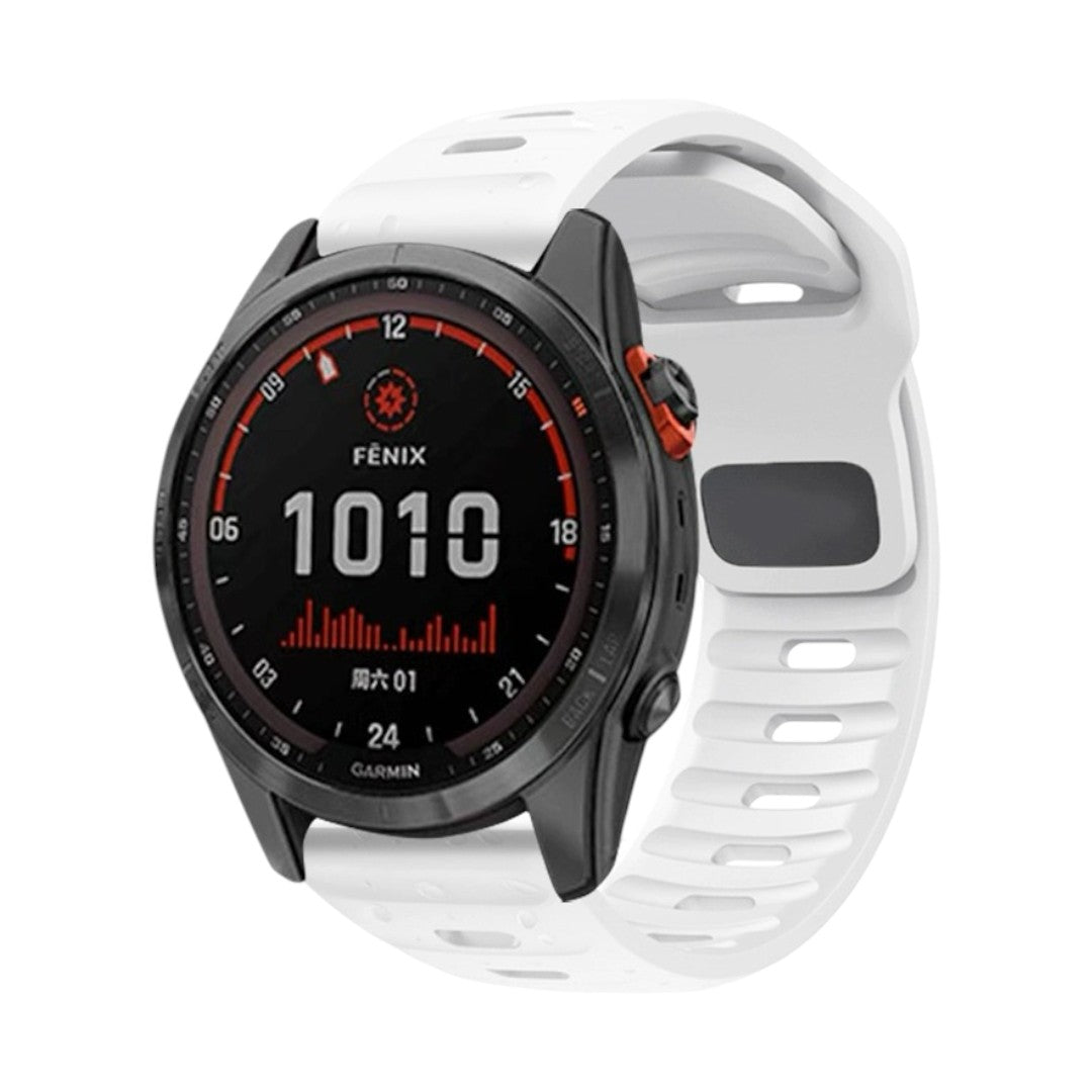 Grayson Garmin 多色運動矽膠錶帶 - hkwatchbandco