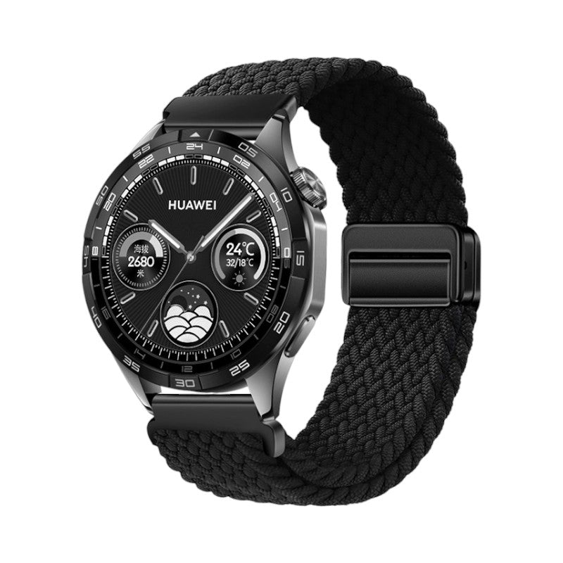 Haley HUAWEI 淨色編織磁吸錶帶 - hkwatchbandco