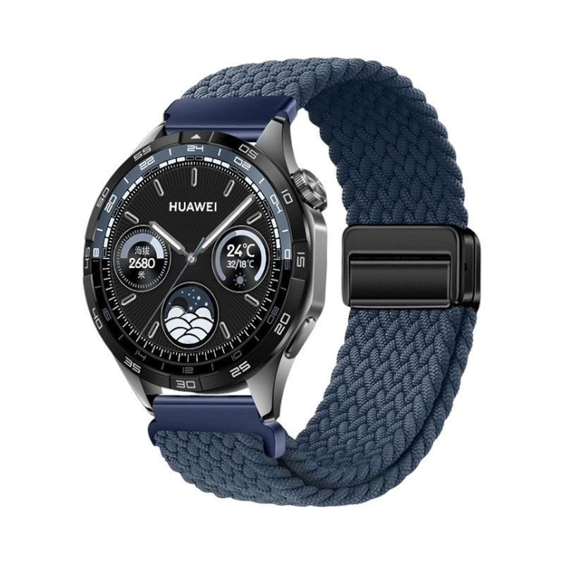 Haley HUAWEI 淨色編織磁吸錶帶 - hkwatchbandco