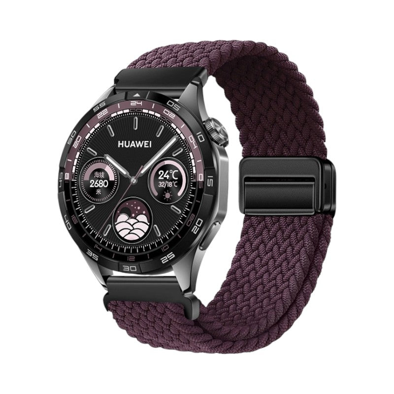Haley HUAWEI 淨色編織磁吸錶帶 - hkwatchbandco