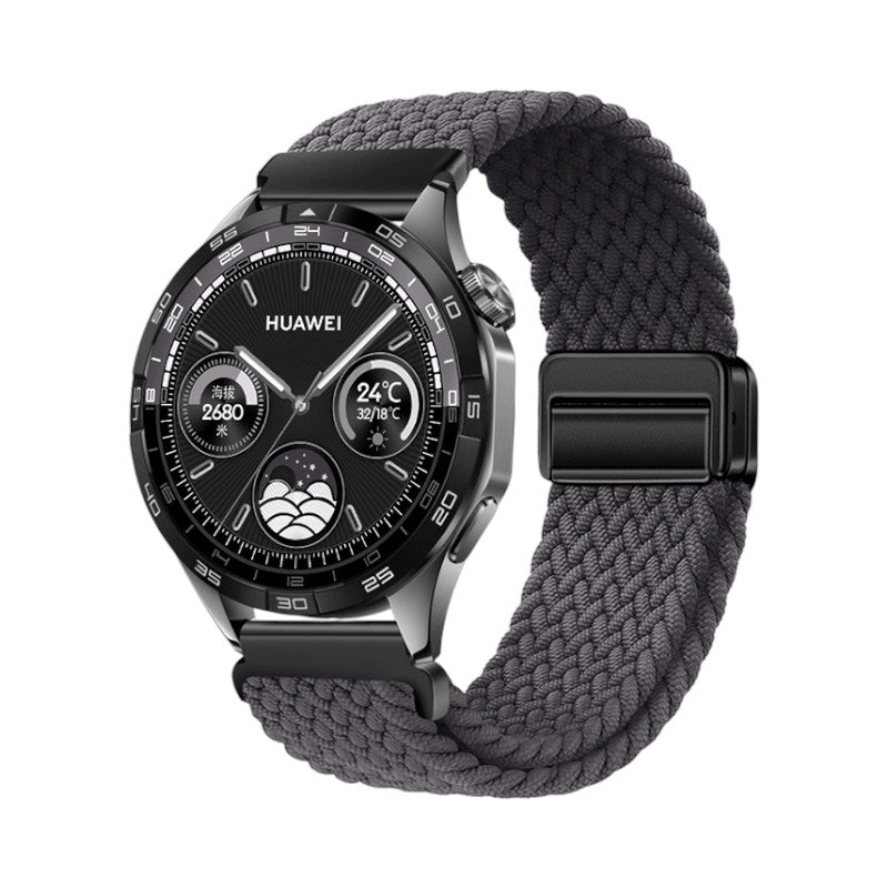 Haley HUAWEI 淨色編織磁吸錶帶 - hkwatchbandco