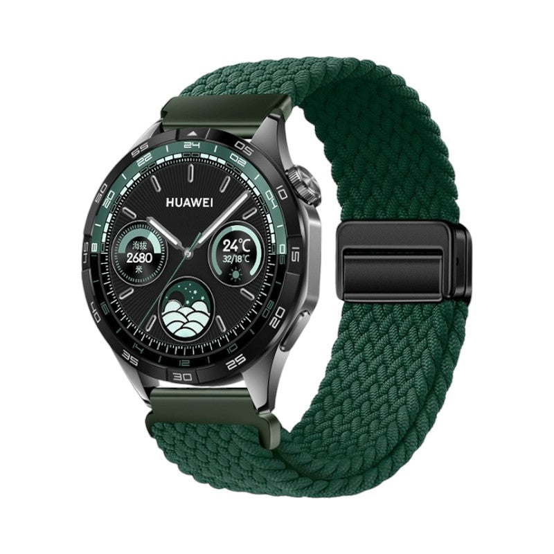 Haley HUAWEI 淨色編織磁吸錶帶 - hkwatchbandco