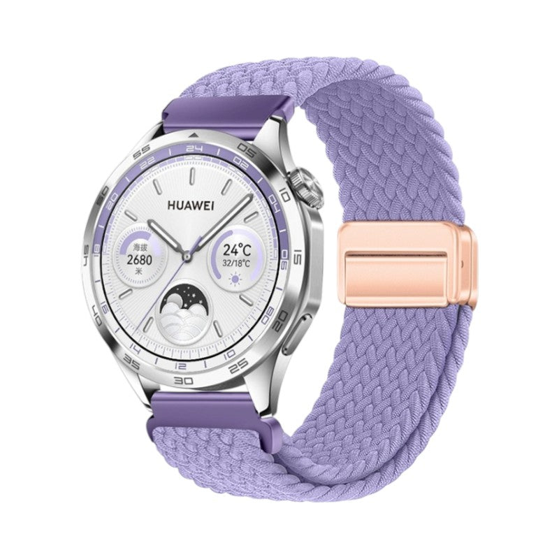 Haley HUAWEI 淨色編織磁吸錶帶 - hkwatchbandco