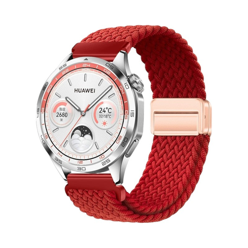 Haley HUAWEI 淨色編織磁吸錶帶 - hkwatchbandco