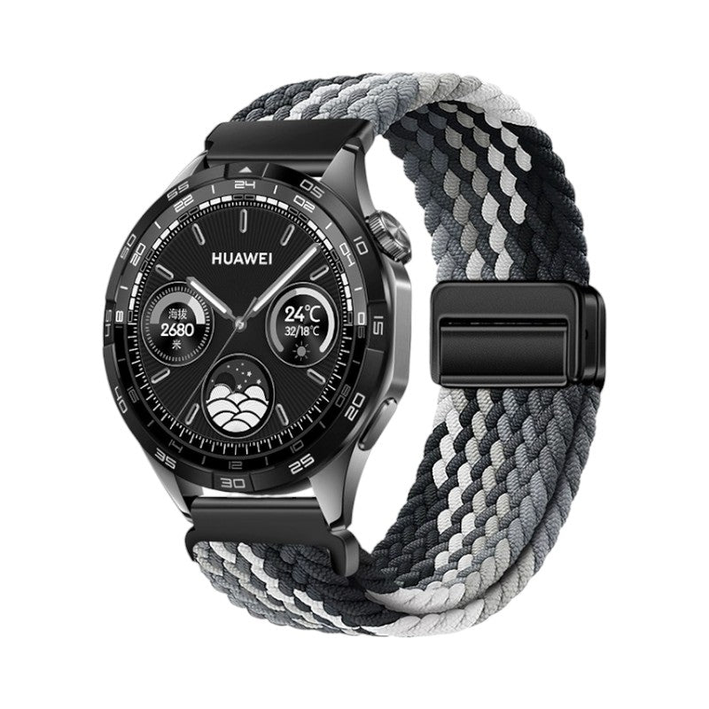 Hyman HUAWEI 拼色編織磁吸錶帶 - hkwatchbandco