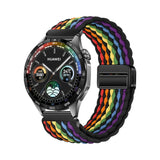 Hyman HUAWEI 拼色編織磁吸錶帶 - hkwatchbandco