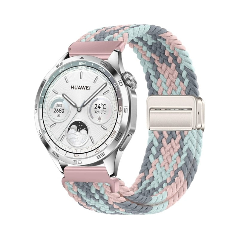 Hyman HUAWEI 拼色編織磁吸錶帶 - hkwatchbandco