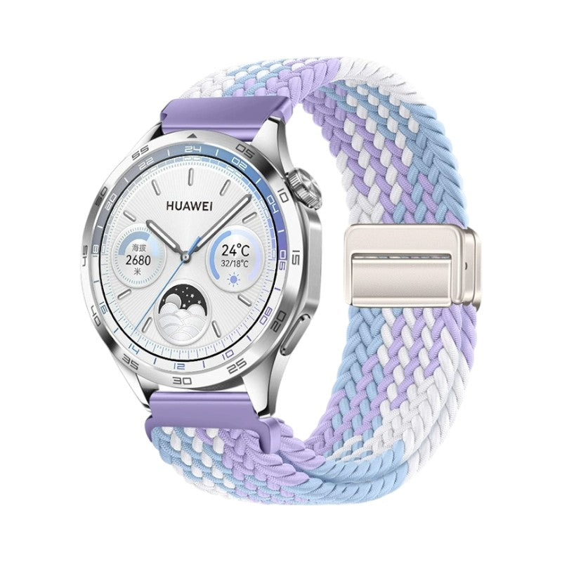 Hyman HUAWEI 拼色編織磁吸錶帶 - hkwatchbandco