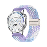 Hyman HUAWEI 拼色編織磁吸錶帶 - hkwatchbandco