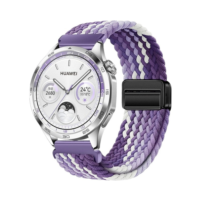 Hyman HUAWEI 拼色編織磁吸錶帶 - hkwatchbandco